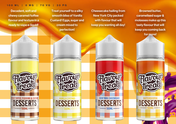Flavour Treats - 100ml Short Fill